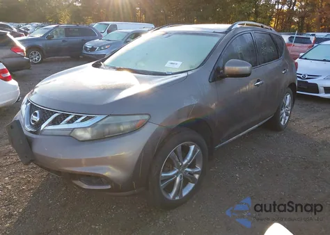 2011 Nissan Murano Le from USA, damaged, VIN JN8AZ1MW7BW158354